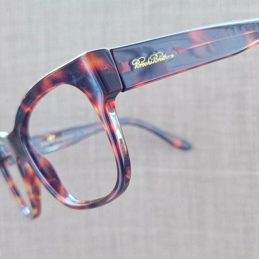 Brooks Brothers Men Eyeglasses/Sunglasses Frame Brown Tortoise BB707 53[]16 140 - Picture 8 of 12